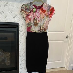 Ted Baker Floral Dress Size 0